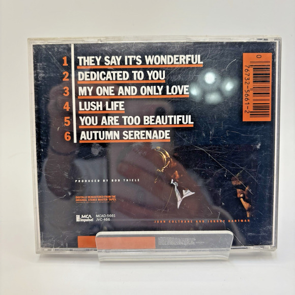 John Coltrane And Johnny Hartman Cd - Picture 2 of 5